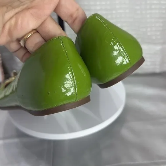 (B) Coach Loafers- Kiwi Green/ Patent, size 8B - Picture 12 of 12